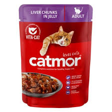 Catmor Liver Chunks In Jelly 85g